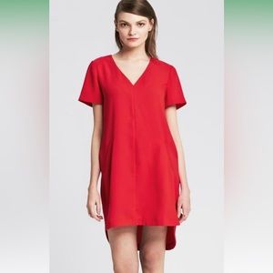 Banana Republic Curved Hem Shift Dress